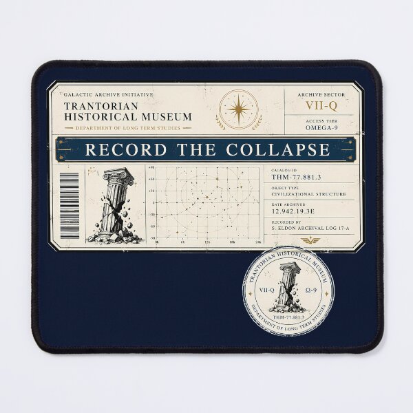 Item preview, Terminus Archive Collapse Stamp designed and sold by agearb.