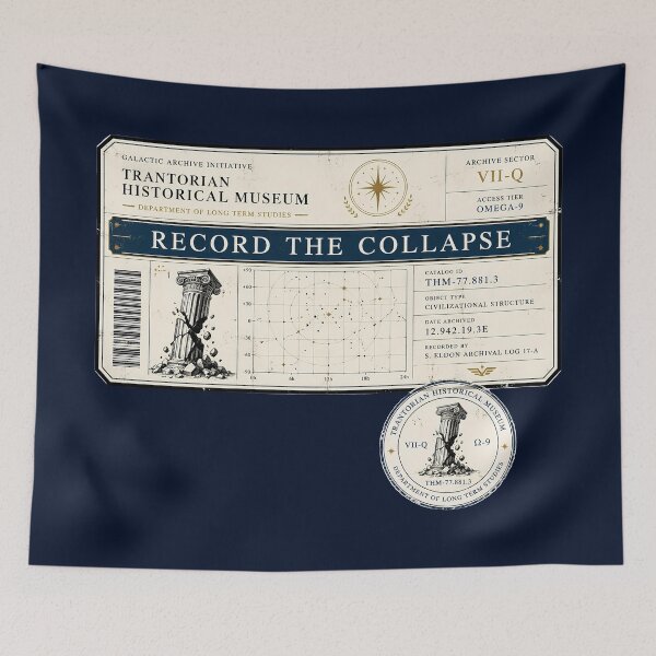 Item preview, Terminus Archive Collapse Stamp designed and sold by agearb.