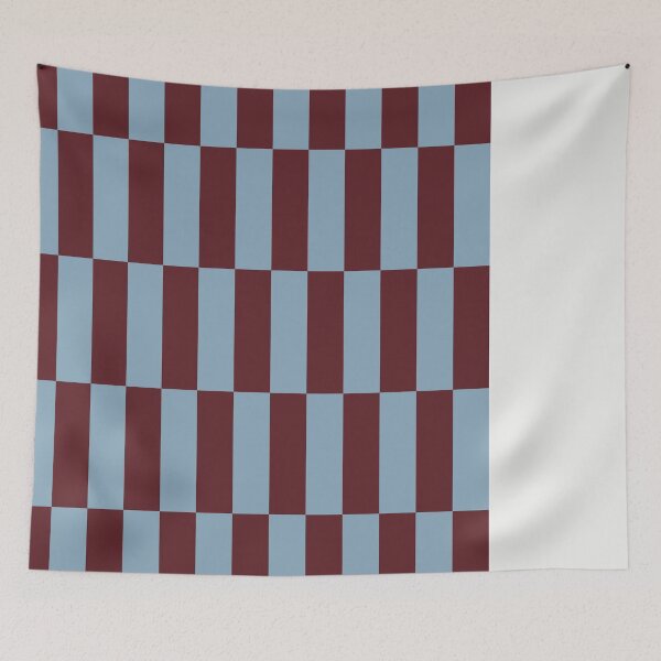 Item preview, Maroon and Blue Tiles designed and sold by Paigaam.