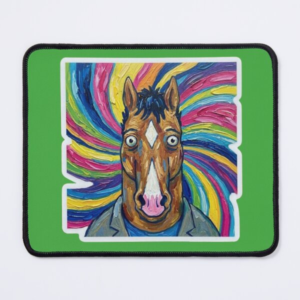 Item preview, Bojack Horseman: Starry Night Psychedelic Portrait designed and sold by StudioIzmir.