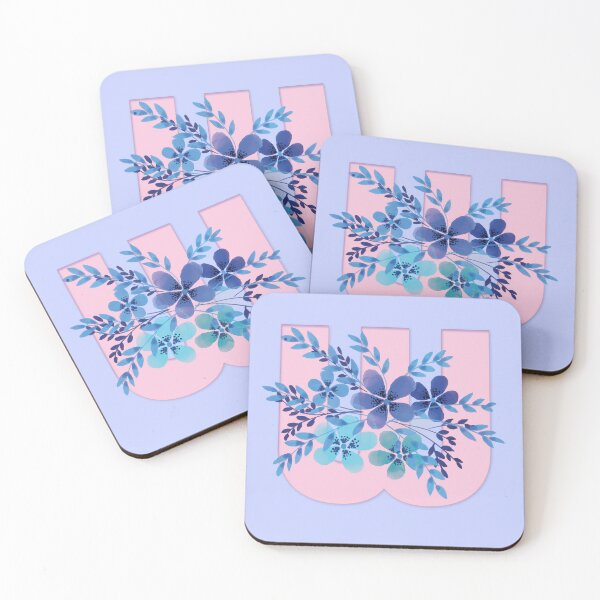 Item preview, Flowery Letter W designed and sold by CharlottePlaceArt.