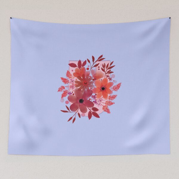 Item preview, Flowery Letter U designed and sold by CharlottePlaceArt.