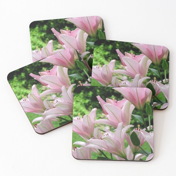 Item preview, Pink Lily Blooms designed and sold by collageDP.