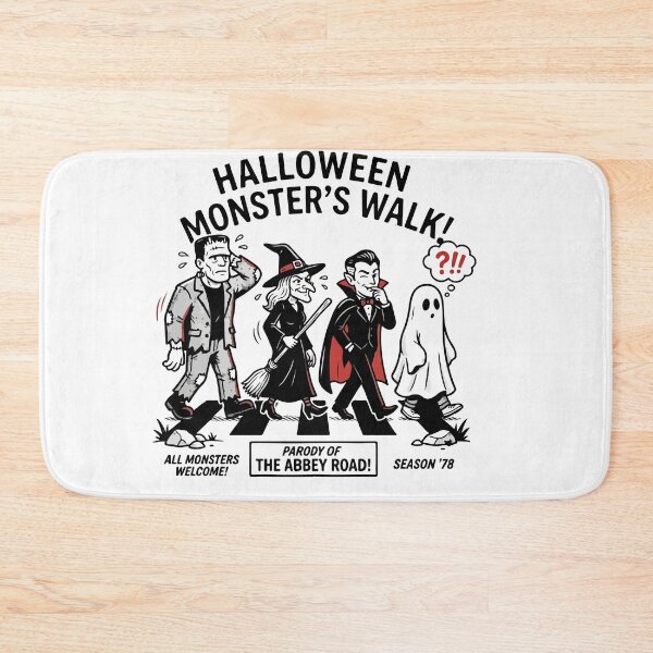 Item preview, Halloween Monster's Walk Abbey Road Parody designed and sold by Brexmore3.