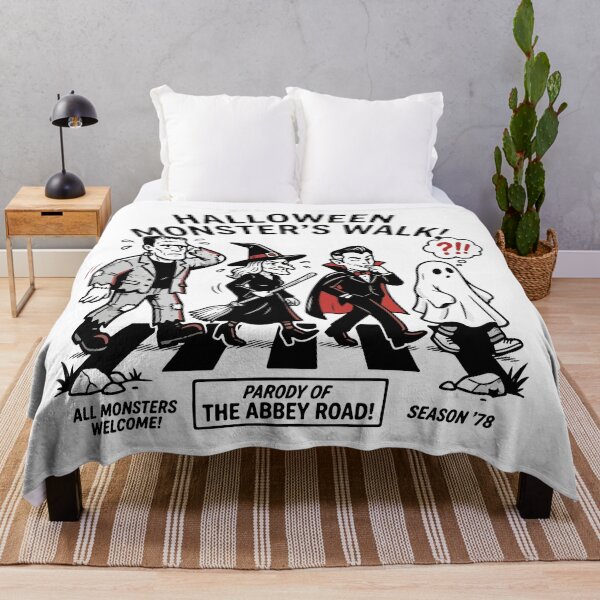 Item preview, Halloween Monster's Walk Abbey Road Parody designed and sold by Brexmore3.