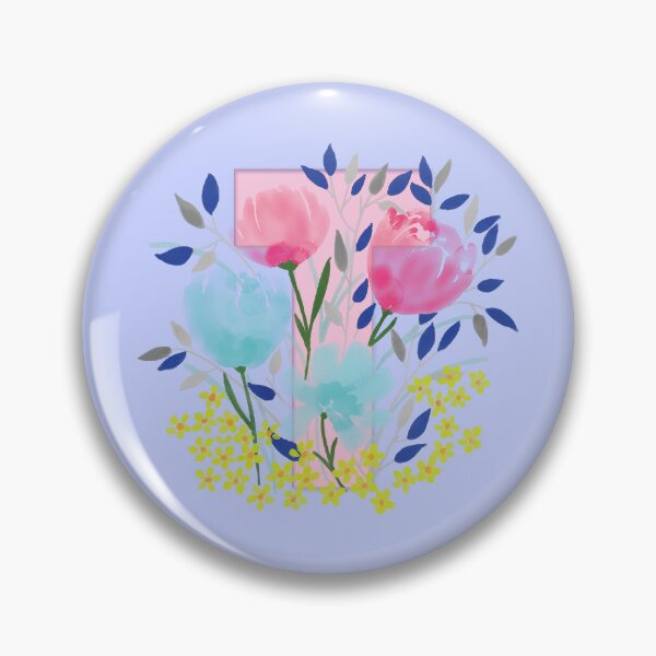 Item preview, Flowery Letter T designed and sold by CharlottePlaceArt.