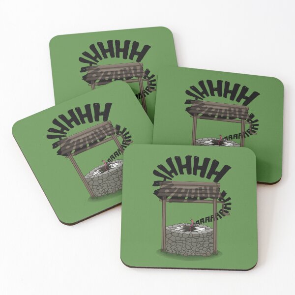 Item preview, Screaming Well (green) designed and sold by GOBLINSPodcast.