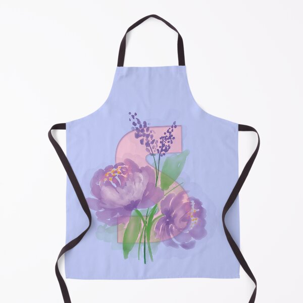 Item preview, Flowery Letter S designed and sold by CharlottePlaceArt.