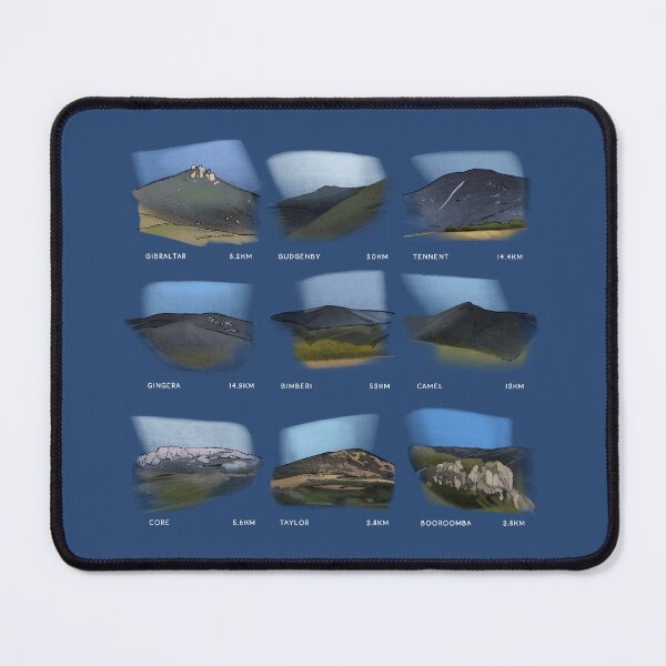 Item preview, Canberra Region Mountains designed and sold by MetaMetaBurrito.