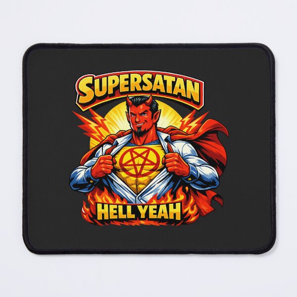 Item preview, Supersatin The Hellfire Hero designed and sold by VoglR.