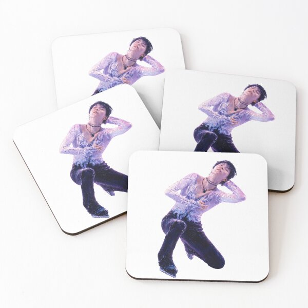 Item preview, Ethereal Figure Skater Purple Transparent Design - Yuzuru Hanyu  designed and sold by origin-arthouse.