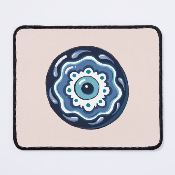 Item preview, Evil Eye - Blue Totem Drop designed and sold by Mystic Eye Loom Studio .