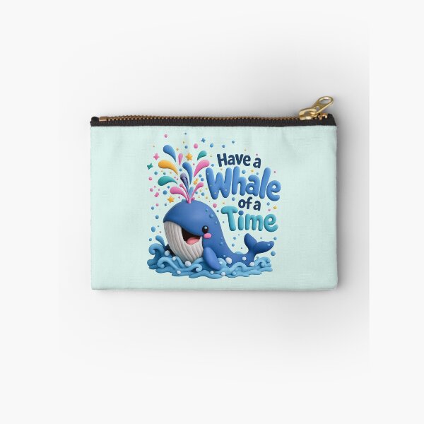 Item preview, Cute Whale Confetti Party | Kawaii 3D Ocean Animal Quote designed and sold by Moons Studio.