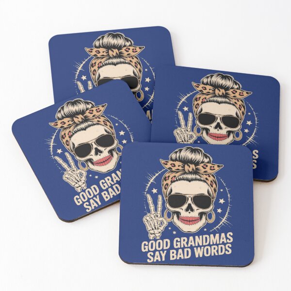 Item preview, Good Grandmas Say Bad Words Funny Retro Grandma Design designed and sold by NatArtSA.