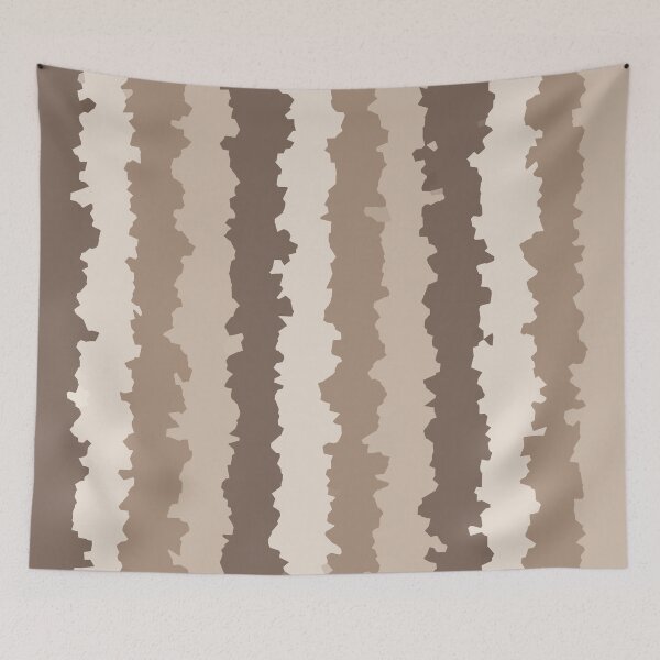 Item preview, Neutral Earth Tone Abstract Stripes Design  designed and sold by PatternTitan.
