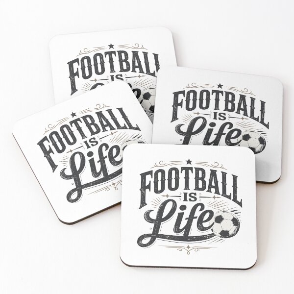 Item preview, Football Is Life Vintage Soccer Lover designed and sold by ONEZEROART.