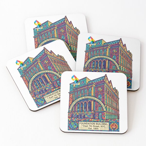 Item preview, Cooper Union Foundation Building Mosaic Art  designed and sold by EvergreenPark - Tee Studio.