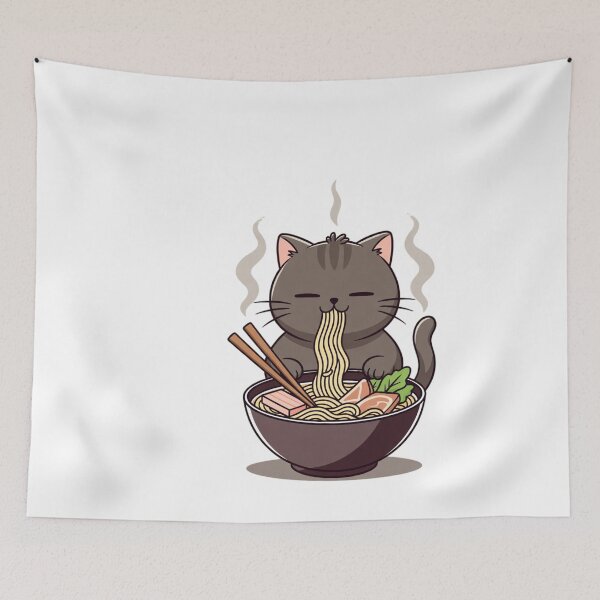 Item preview, Cat ramen  designed and sold by xadamnft.