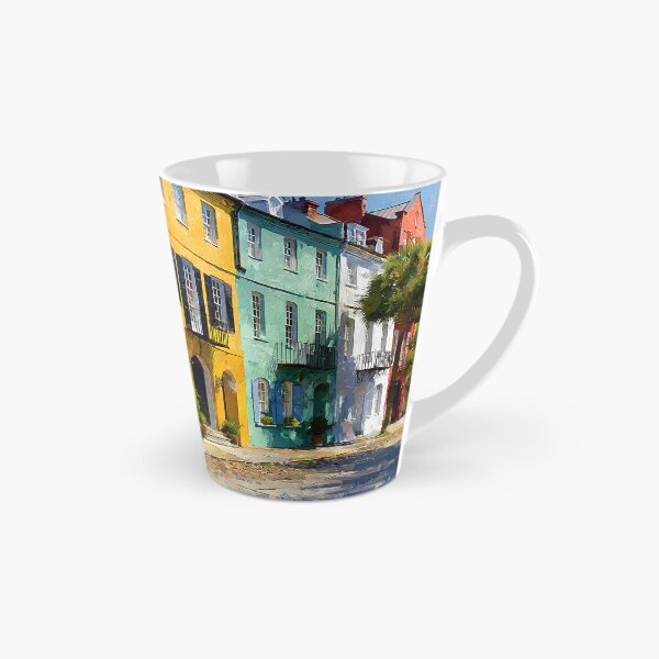 Item preview, Historic Charleston Colorful Row Houses Southern Charm Rainbow Row Houses  designed and sold by daila70.