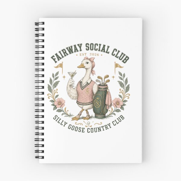 Item preview, Fairway Social Club Silly Goose Golf sticker designed and sold by The Silly goose country club.