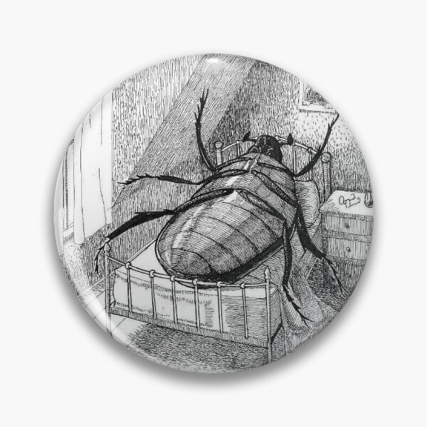 Item preview, Illustration of Franz Kafka’s Metamorphosis, unknown artist designed and sold by  Romance art.