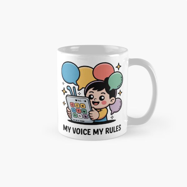 Item preview, My Voice My Rules AAC User Art designed and sold by LukaRealm.
