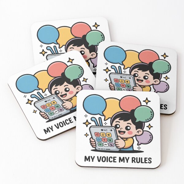 Item preview, My Voice My Rules AAC User Art designed and sold by LukaRealm.
