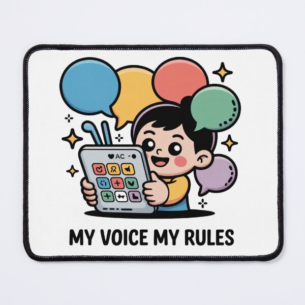 Item preview, My Voice My Rules AAC User Art designed and sold by LukaRealm.