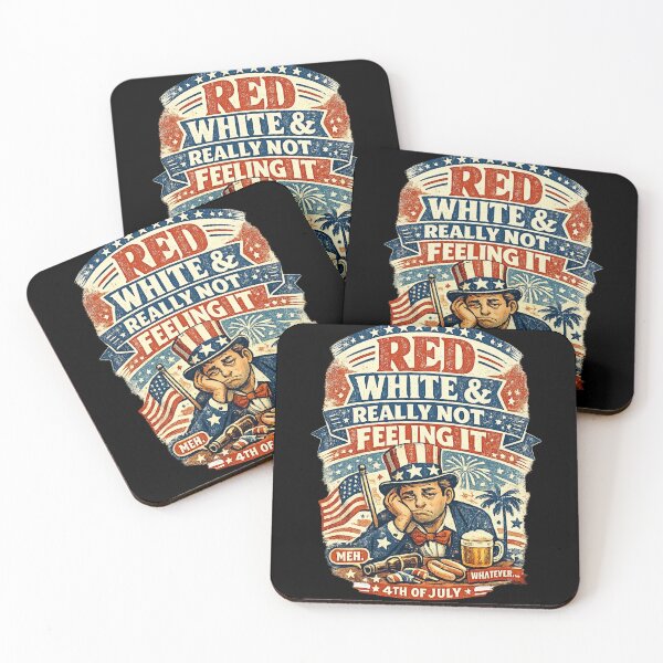 Item preview, Red White & Really Not Feeling It designed and sold by FANTASYoDarknes.