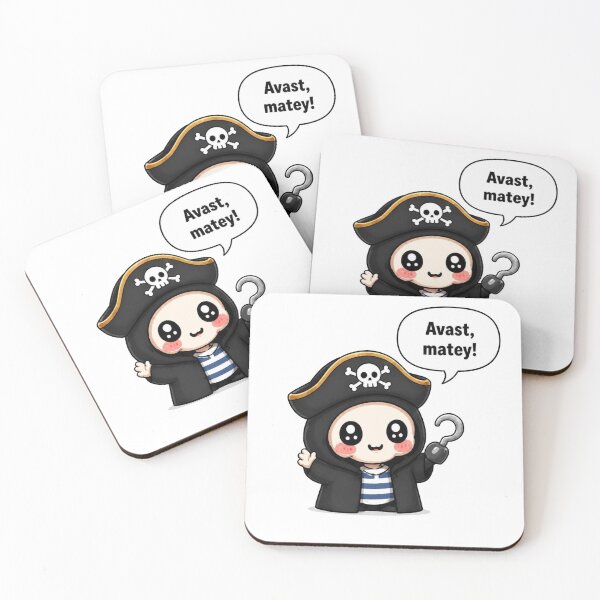 Item preview, Tiny Pirate – Avast, Matey! designed and sold by Icareis-Studios.