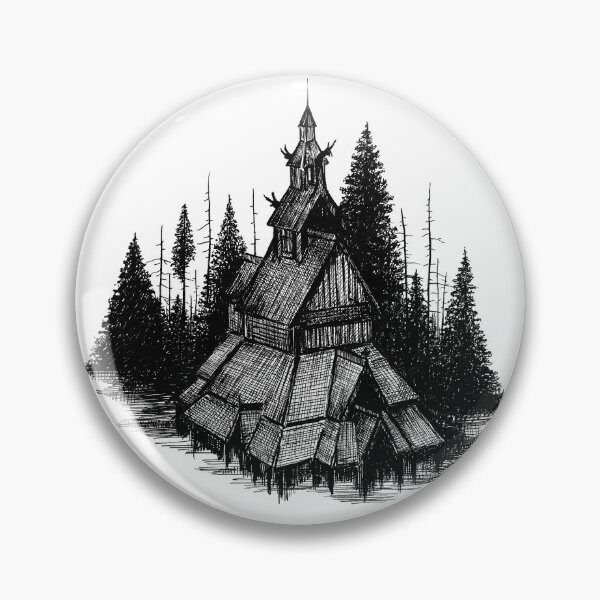 Item preview, Stave church designed and sold by linnsetane.