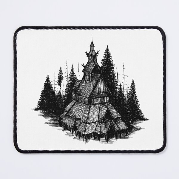 Item preview, Stave church designed and sold by linnsetane.