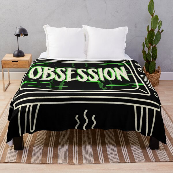 Item preview, Retro Horror Coffee Obsession TV designed and sold by Majnon8bp.