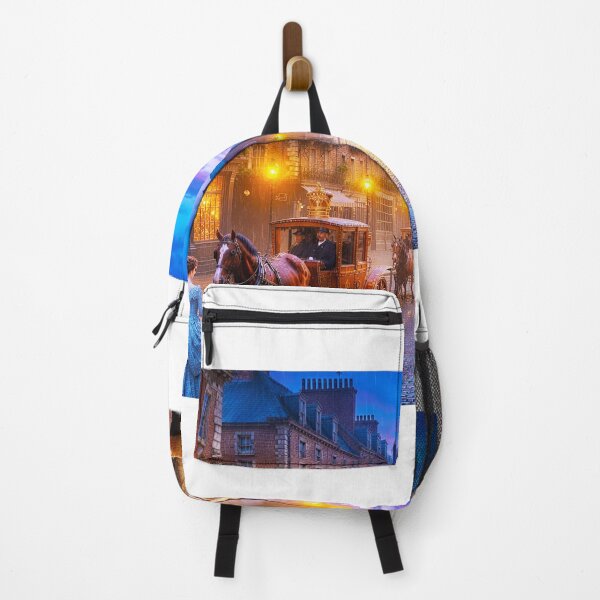 Item preview, "Rainy twilight in Victorian London" designed and sold by SkyKing Ron.