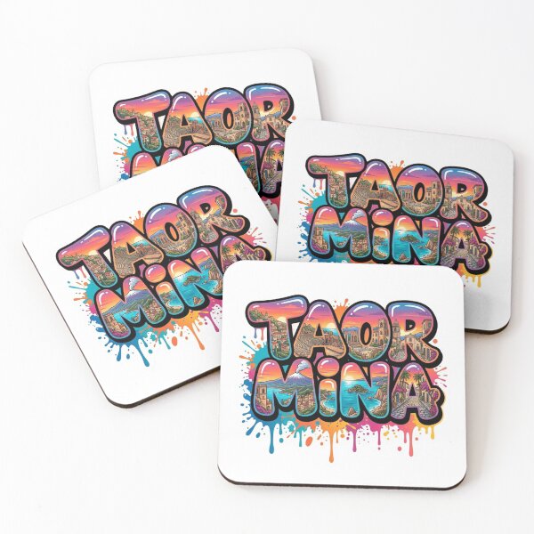 Item preview, Taormina Coastal Graffiti Sticker designed and sold by Imaginarium of Chaos falcon88 .