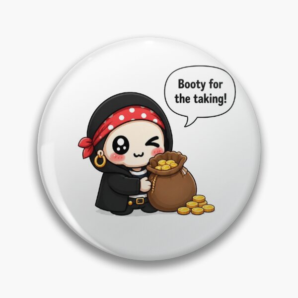 Item preview, Tiny Pirate – Booty for the Taking! designed and sold by Icareis-Studios.