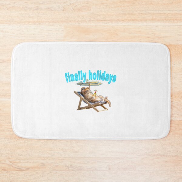 Item preview, finally holidays cat designed and sold by aldohoku.