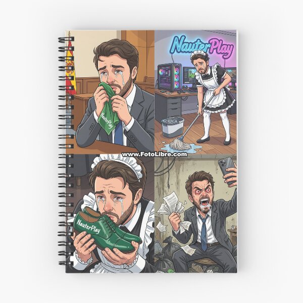 Item preview, La caída del youtuber enojado designed and sold by FotoLibreStudio.
