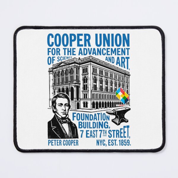 Item preview, Cooper Union Foundation Building Woodcut Graphic designed and sold by EvergreenPark - Tee Studio.