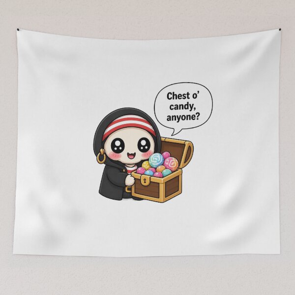 Item preview, Tiny Pirate – Chest o’ Candy, Anyone? designed and sold by Icareis-Studios.