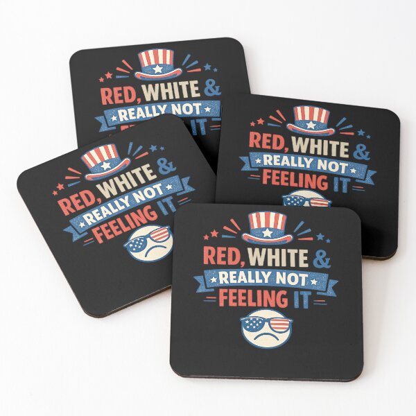 Item preview, Red White & Really Not Feeling It designed and sold by FANTASYoDarknes.