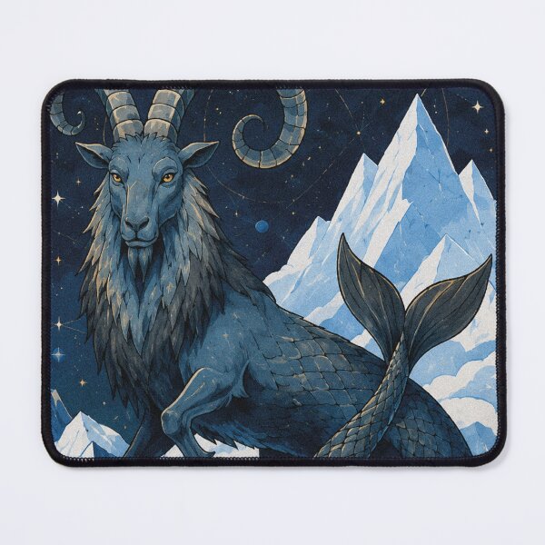 Item preview, Capricorn Zodiac Tarot Card V2 Illustration designed and sold by AHOK-lab.