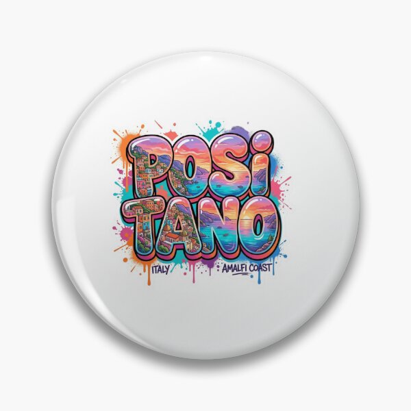 Item preview, Positano Cliffside Graffiti Sticker Souvenir Summer Edition designed and sold by Imaginarium of Chaos falcon88 .
