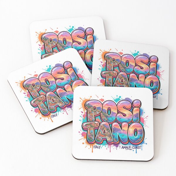 Item preview, Positano Cliffside Graffiti Sticker designed and sold by Imaginarium of Chaos falcon88 .