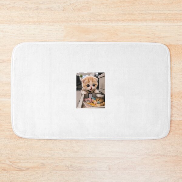 Item preview, Tiny Office Snack Inspector designed and sold by LovelyCatGalaxy.