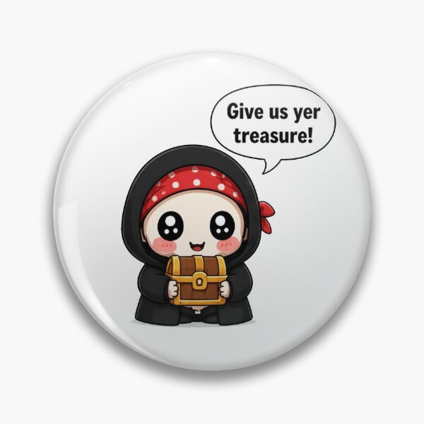 Item preview, Tiny Pirate – Give Us Yer Treasure! designed and sold by Icareis-Studios.
