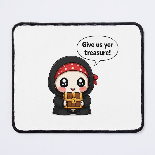 Item preview, Tiny Pirate – Give Us Yer Treasure! designed and sold by Icareis-Studios.