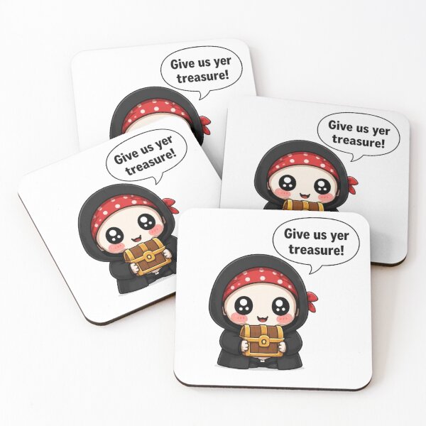 Item preview, Tiny Pirate – Give Us Yer Treasure! designed and sold by Icareis-Studios.
