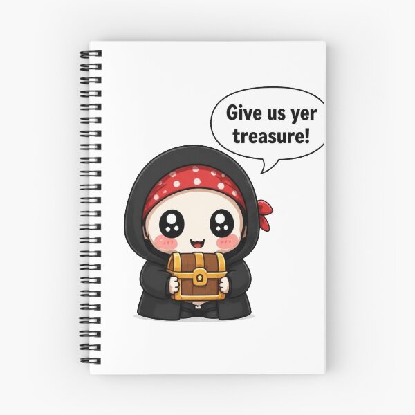 Item preview, Tiny Pirate – Give Us Yer Treasure! designed and sold by Icareis-Studios.