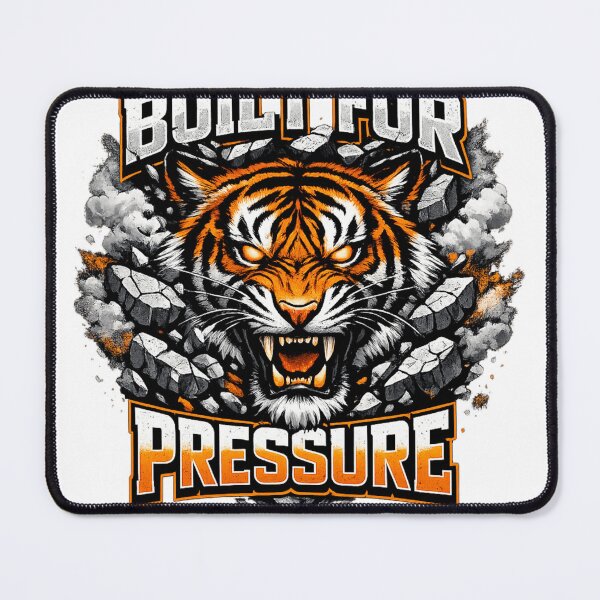 Item preview, Built For Pressure Tiger Streetwear T-Shirt designed and sold by Atharva-threads.